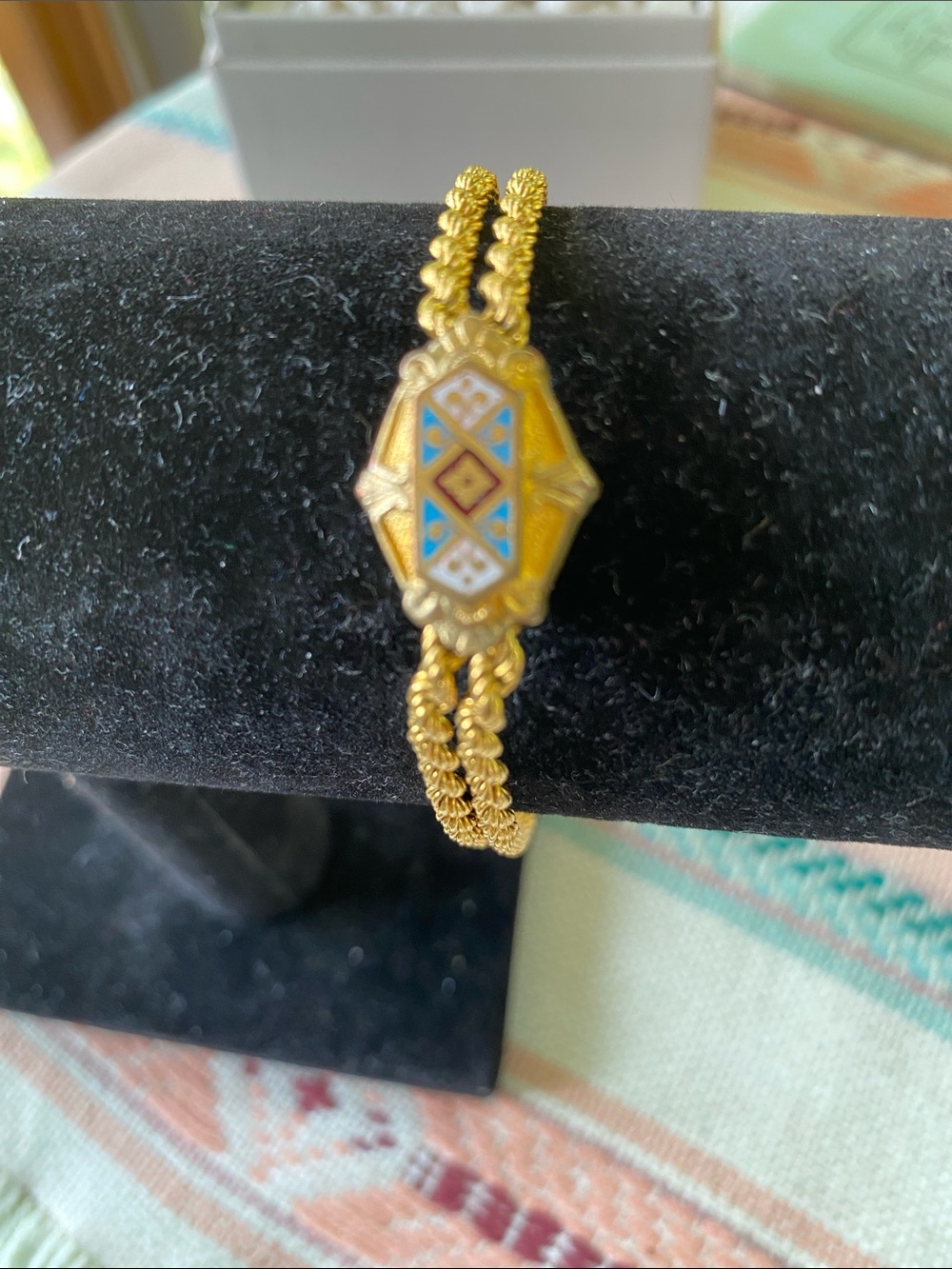 Victorian Watch Chain Slide Bracelet